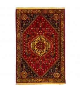 イランの手作りカーペット カシュカイ 174270 - 150 × 101