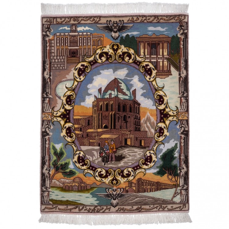 Handgeknüpfter persischer Tabriz Teppich. Ziffer 174283