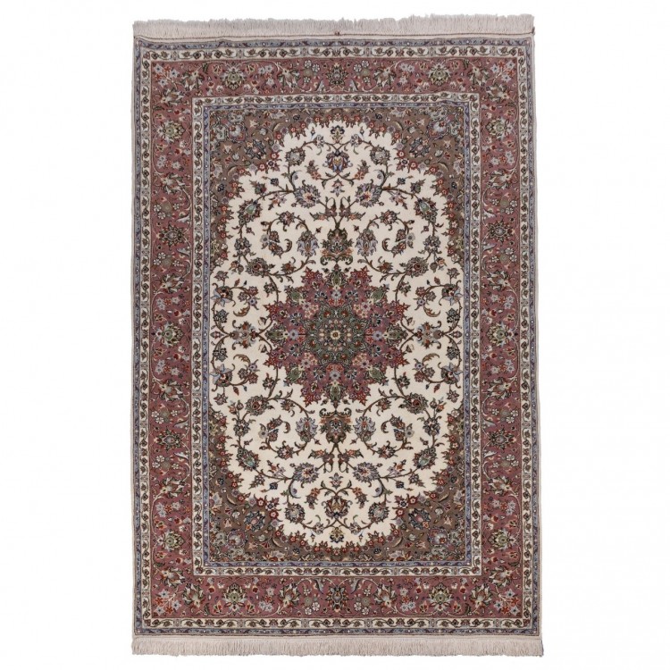 Handgeknüpfter persischer Yazd Teppich. Ziffer 174314