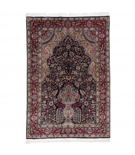イランの手作りカーペット ケルマン 174318 - 142 × 98