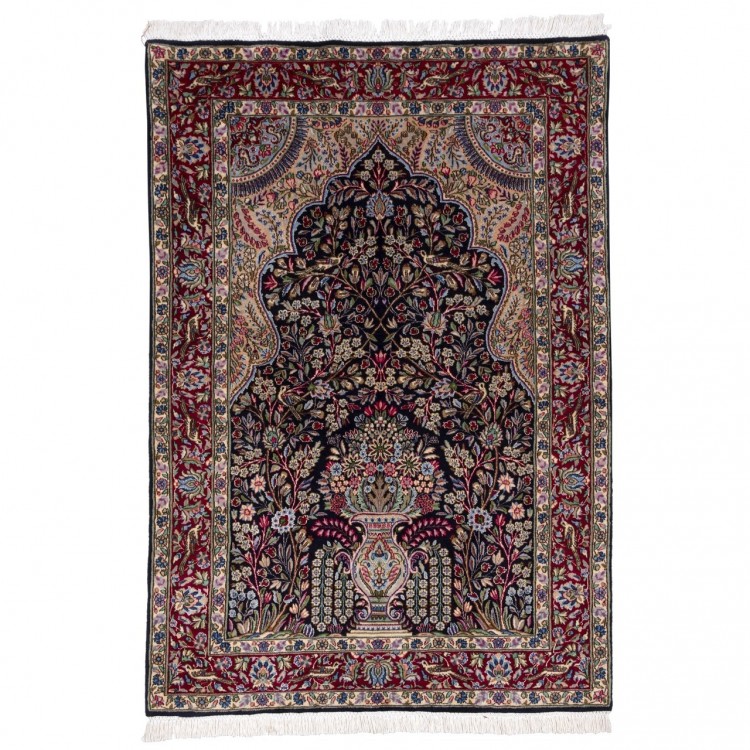 イランの手作りカーペット ケルマン 174319 - 142 × 98