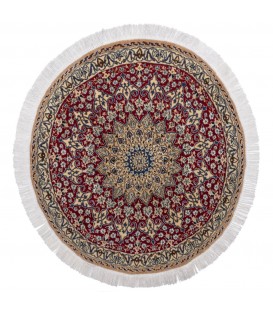 イランの手作りカーペット ナイン 174353 - 112 × 105
