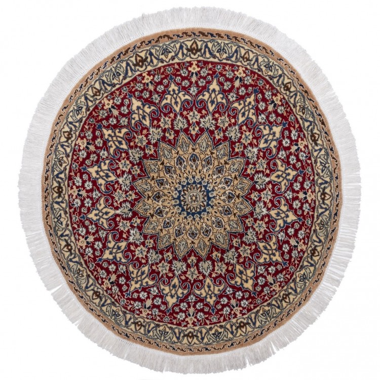 Персидский ковер ручной работы Наина Код 174353 - 112 × 105