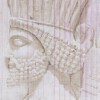Tappeto persiano Tabriz a disegno pittorico codice 901812