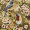 イランの手作り絵画絨毯 タブリーズ 901818
