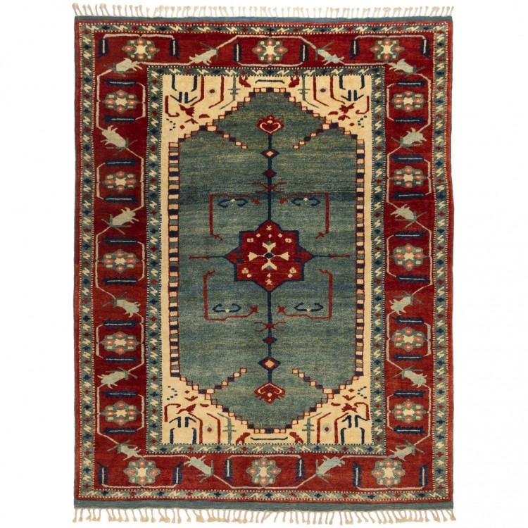 Handgeknüpfter persischer Aserbaidschan Teppich. Ziffer 171261