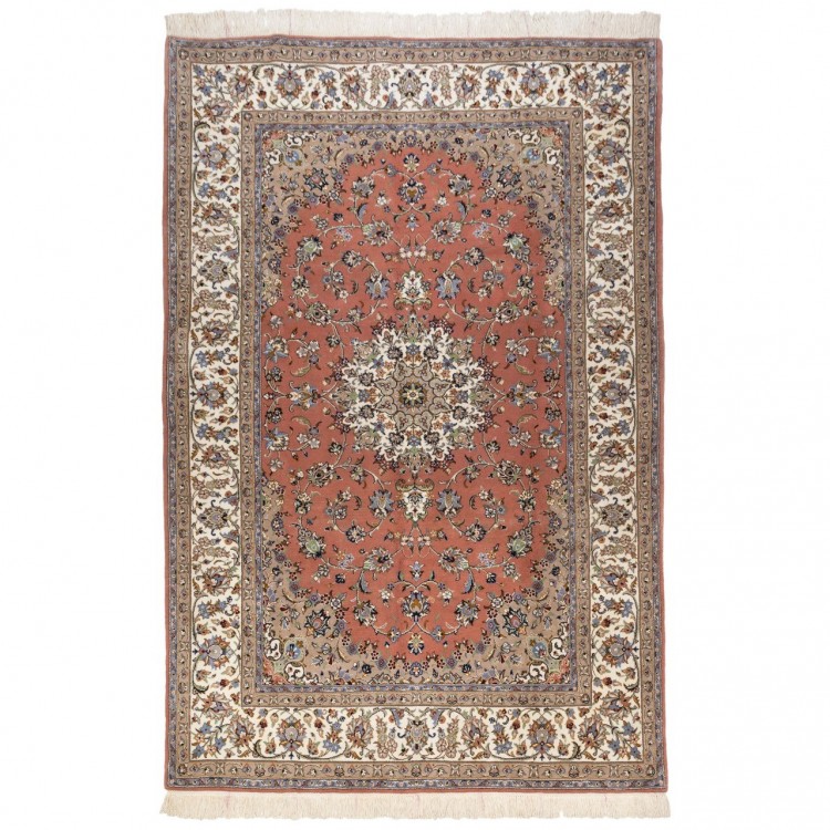 Handgeknüpfter persischer Yazd Teppich. Ziffer 174323