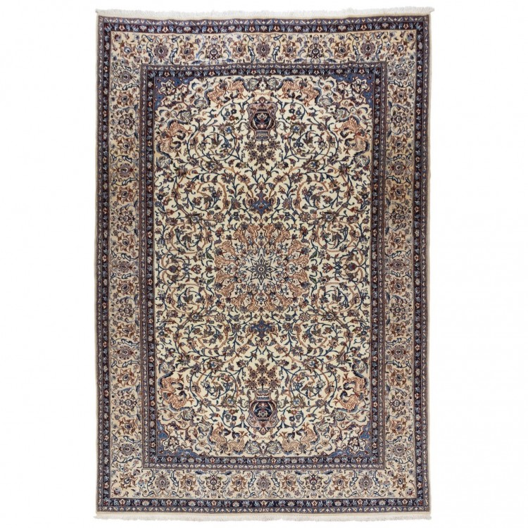 Handgeknüpfter persischer Nain Teppich. Ziffer 174329
