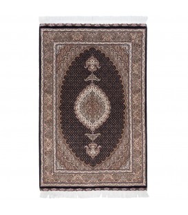 イランの手作りカーペット タブリーズ 174403 - 150 × 101