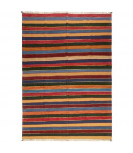 Персидский килим ручной работы Кашкайцы Код 171337 - 175 × 245