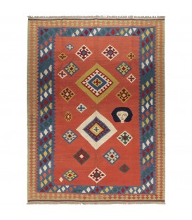Персидский килим ручной работы Кашкайцы Код 171339 - 180 × 241