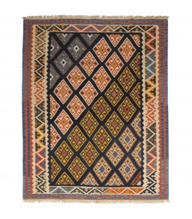 Персидский килим ручной работы Кашкайцы Код 171348 - 168 × 210