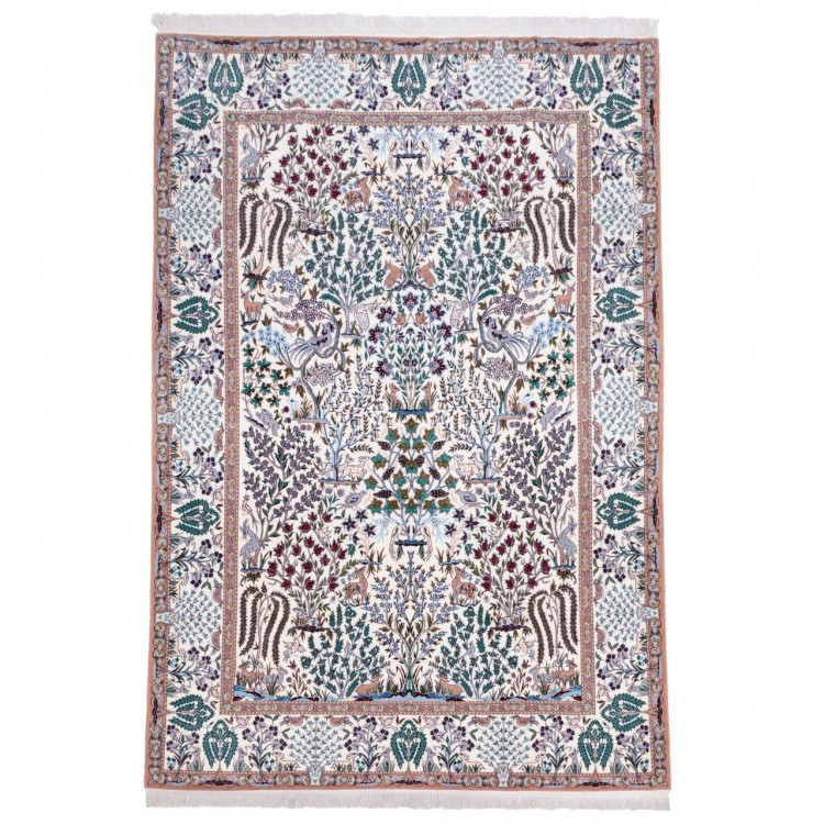 Персидский ковер ручной работы Наина Код 163087 - 175 × 256