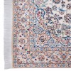 イランの手作りカーペット ナイン 番号 163103 - 133 × 205