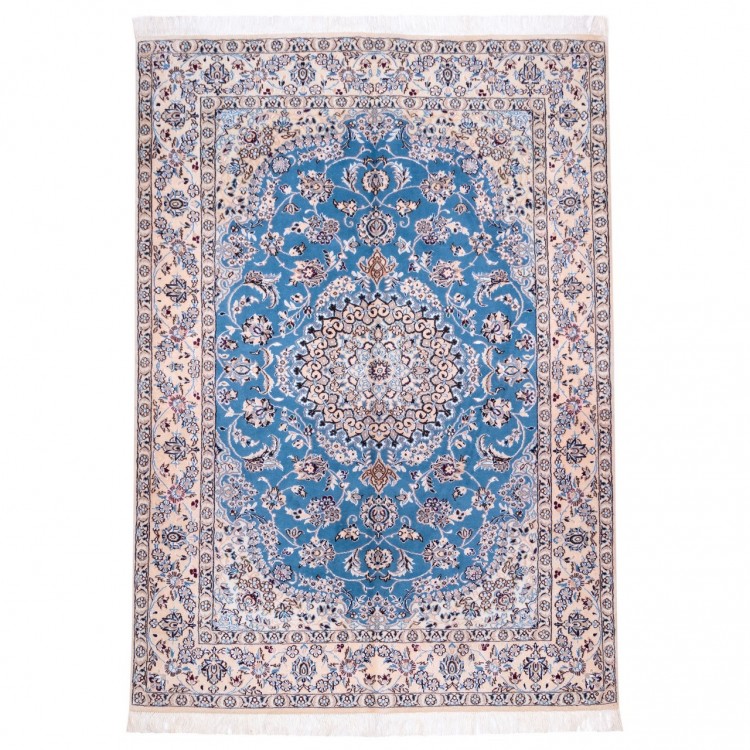 イランの手作りカーペット ナイン 番号 163104 - 148 × 210