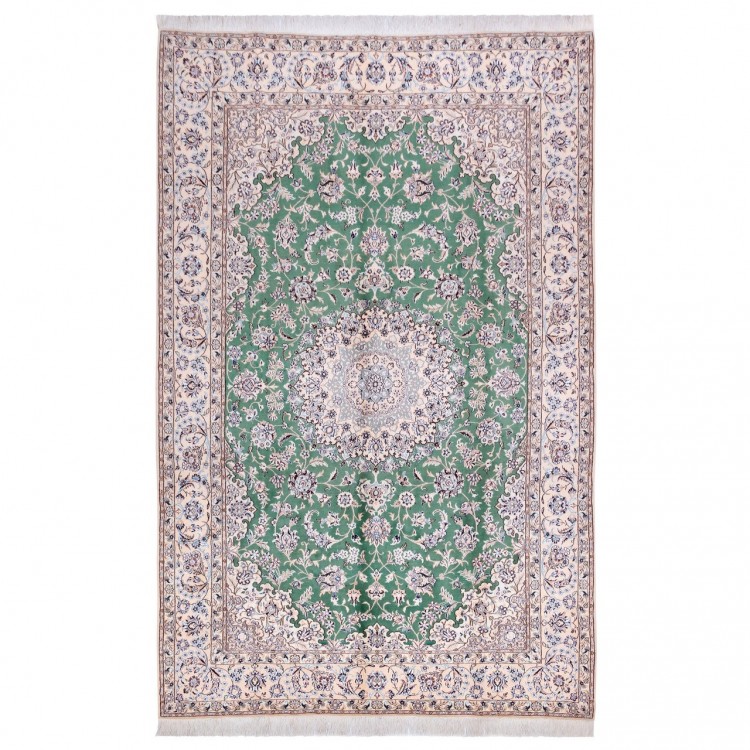 Персидский ковер ручной работы Наина Код 163110 - 203 × 319
