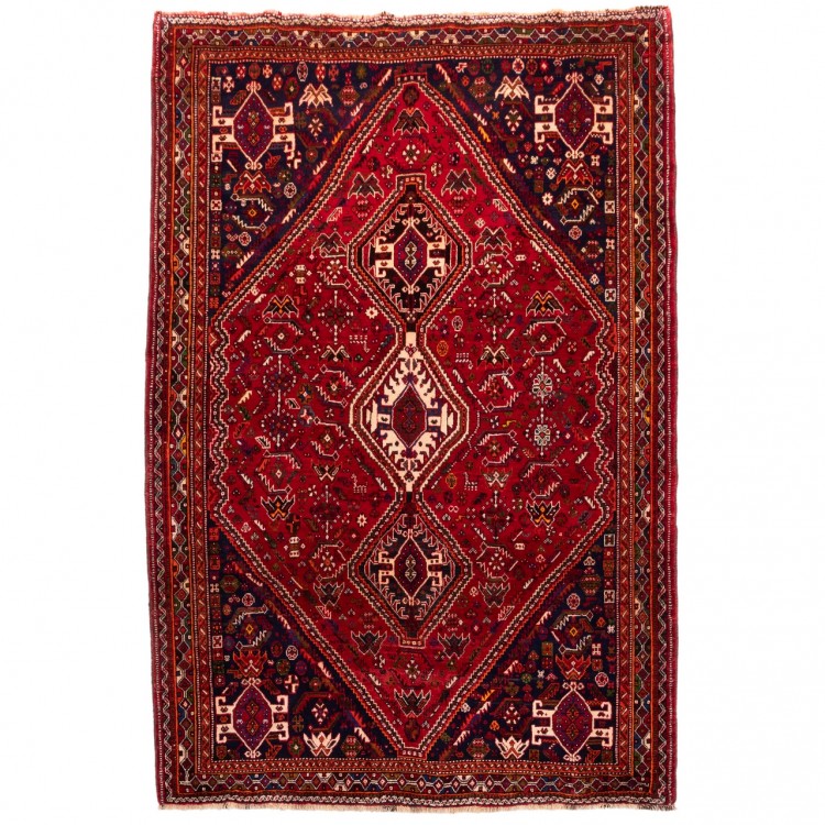 فرش دستباف قدیمی پنج متری شیراز کد 179108
