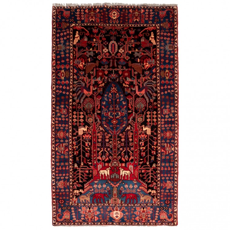 イランの手作りカーペット ナハヴァンド 番号 179116 - 152 × 265