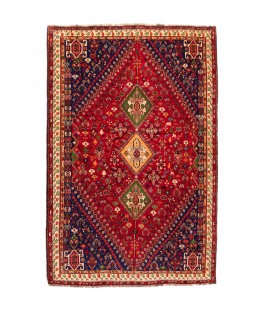 فرش دستباف قدیمی چهار متری شیراز کد 179118