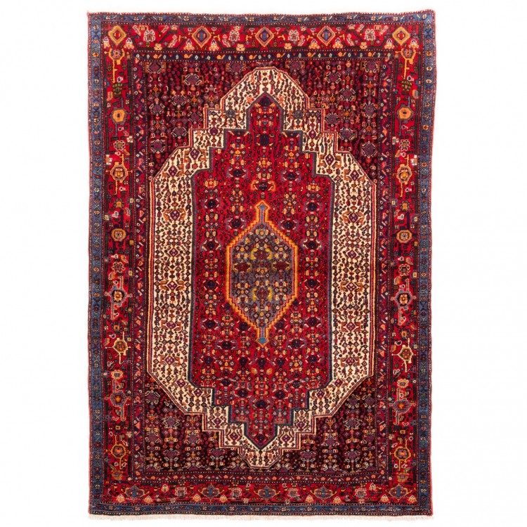 イランの手作りカーペット サナンダジ 番号 179125 - 116 × 167