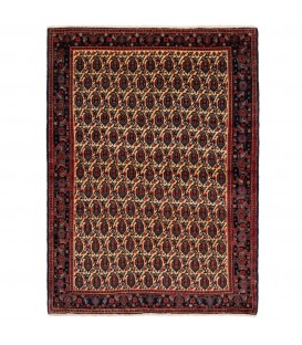 イランの手作りカーペット サナンダジ 番号 179139 - 114 × 154