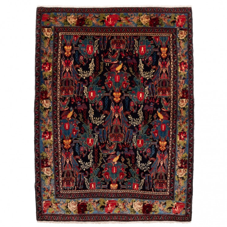 イランの手作りカーペット サナンダジ 番号 179141 - 116 × 158