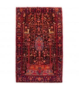 イランの手作りカーペット ナハヴァンド 番号 179119 - 153 × 257