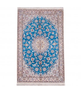 イランの手作りカーペット ナイン 番号 163134 - 99 × 156