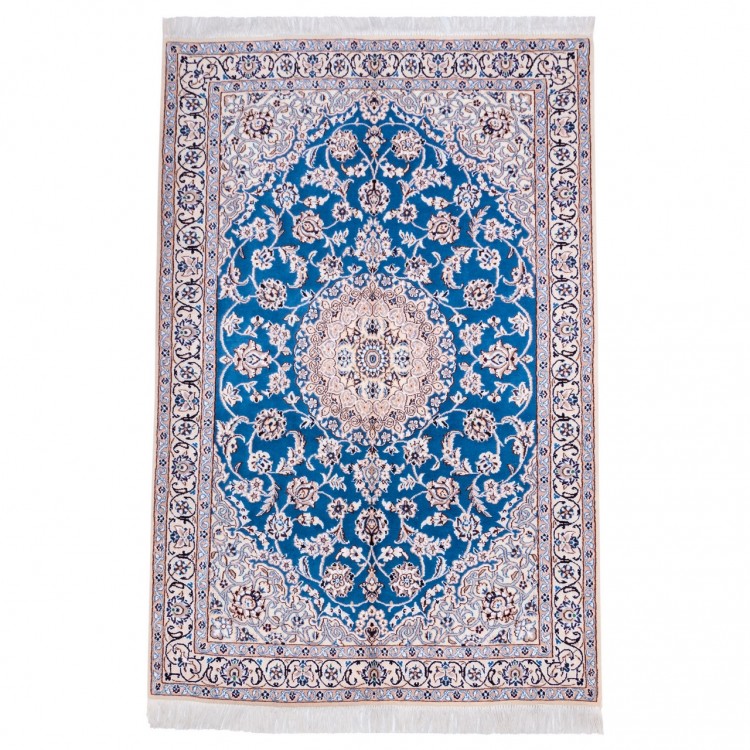 イランの手作りカーペット ナイン 番号 163152 - 117 × 183