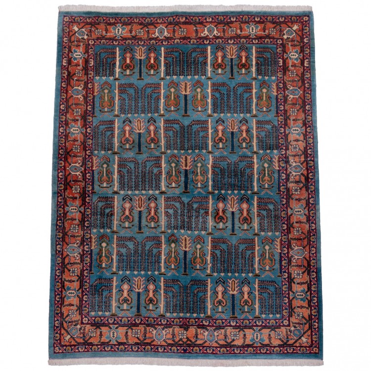 イランの手作りカーペット サブゼバル 番号 171418 - 150 × 200