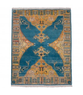 イランの手作りカーペット サブゼバル 番号 171419 - 151 × 194