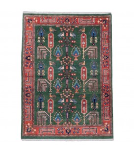 イランの手作りカーペット サブゼバル 番号 171433 - 150 × 210
