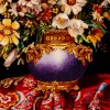 Tableau tapis persan Tabriz fait main Réf ID 901881