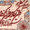 イランの手作り絵画絨毯 タブリーズ 番号 901893