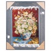 تابلو فرش دستباف گل در گلدان تبریز کد 901922