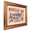 Tableau tapis persan Tabriz fait main Réf ID 901930