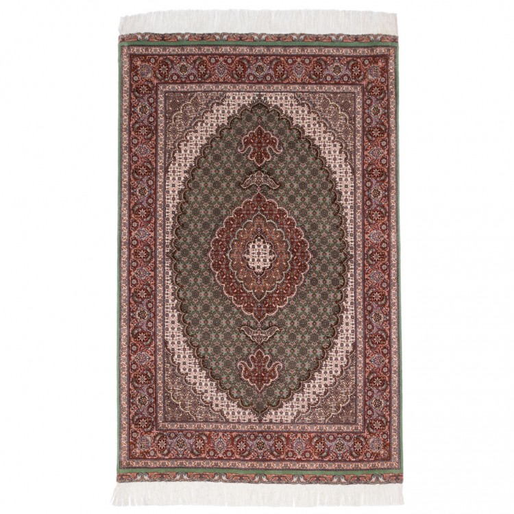 Персидский ковер ручной работы Тебриз Код 174412 - 103 × 153
