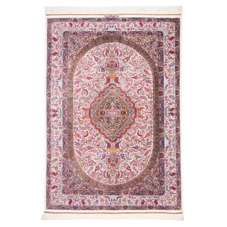 Персидский ковер ручной работы Кома Код 174425 - 106 × 152