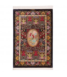Персидский ковер ручной работы Кома Код 174428 - 102 × 151
