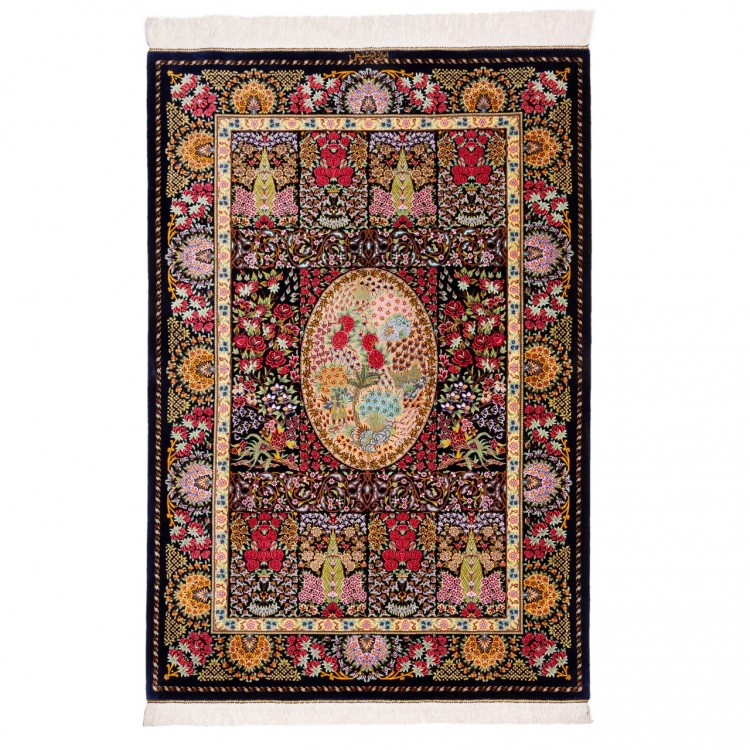 Персидский ковер ручной работы Кома Код 174428 - 102 × 151
