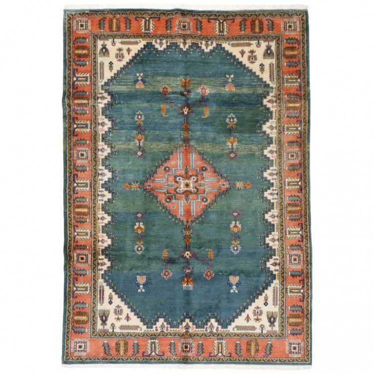 Tappeto persiano Sabzevar annodato a mano codice 171352 - 197 × 284