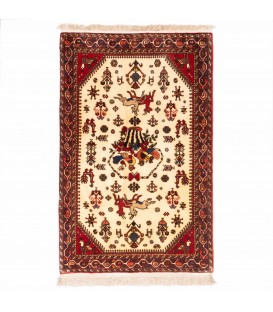 Персидский ковер ручной работы Абаде Код 179158 - 81 × 130