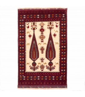 イランの手作りカーペット バルーチ 番号 179159 - 100 × 162