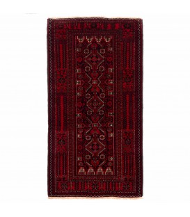 イランの手作りカーペット バルーチ 番号 179162 - 99 × 190