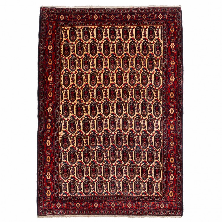 イランの手作りカーペット サナンダジ 番号 179163 - 115 × 170