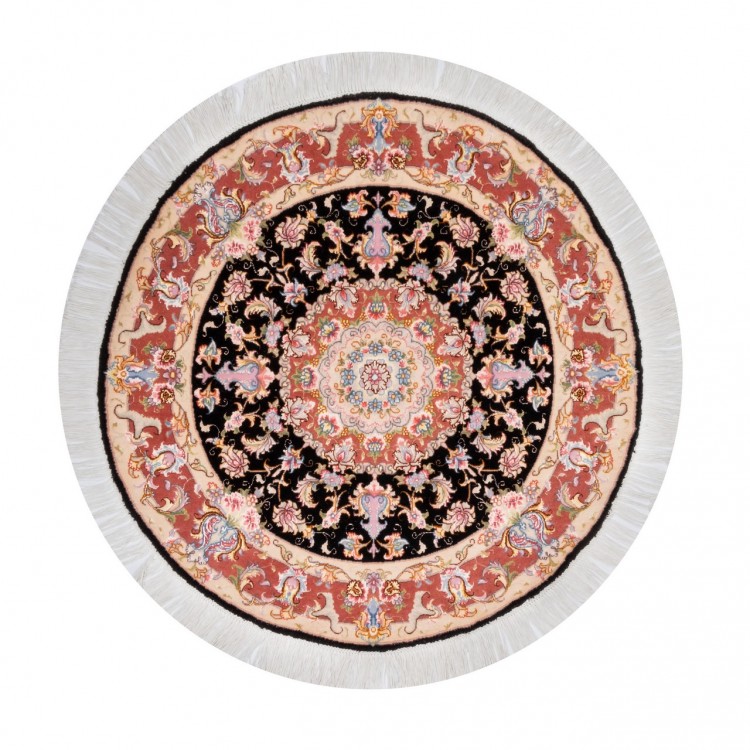 イランの手作りカーペット タブリーズ 番号 172046 - 101 × 102