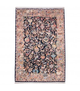 イランの手作りカーペット カシュマール 番号 174453 - 203 × 302