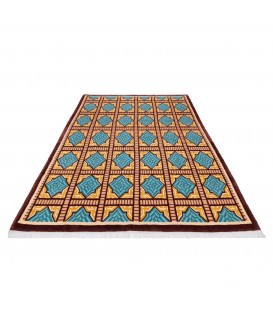 Персидский ковер ручной работы Тебриз Код 174529 - 209 × 304