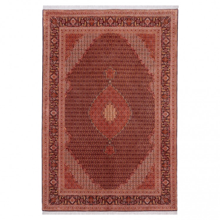 Персидский ковер ручной работы Тебриз Код 174535 - 205 × 300