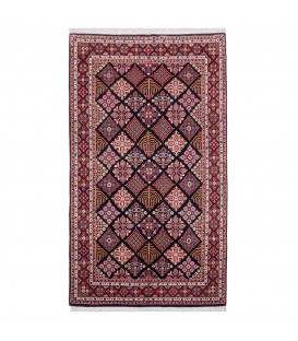 イランの手作りカーペット ジョザン 番号 174550 - 137 × 225